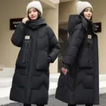 93703759-f612-4467-a3b3-499f3c022f29.webp Warm Women’s Mid-Length Puffer Jacket with Detachable Hood