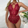 Red Lingerie Lace Pajamas Lingerie One-piece Lingerie Net Lingerie Red Lingerie Lace Pajamas Lingerie One-piece Lingerie Net Lingerie