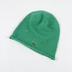 Breathable Knitted Linen Fisherman Hat With A Leather Patch Label