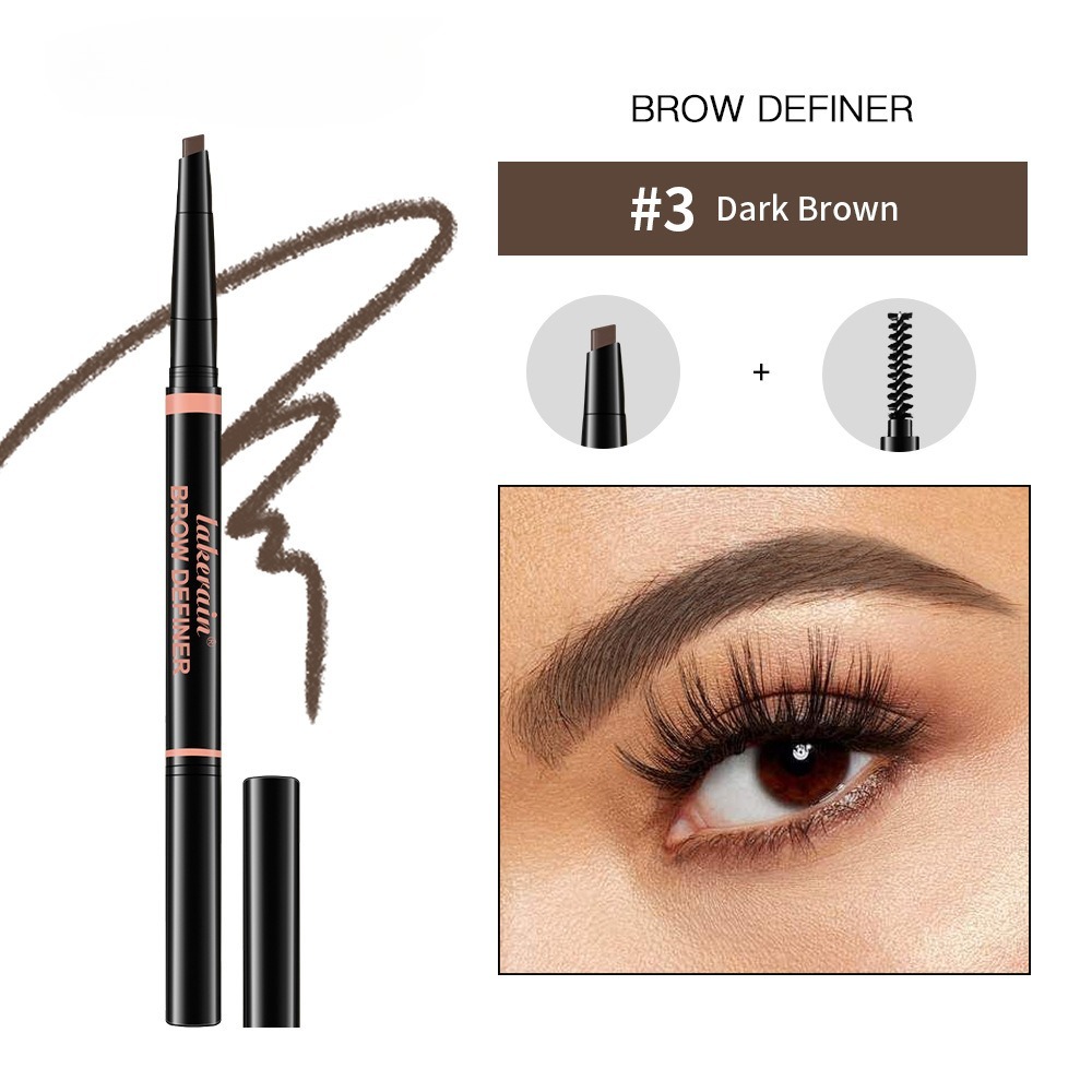 Waterproof Sweat-Proof Eyebrow Pencil with 3 D Carving Line Waterproof Sweat-Proof Eyebrow Pencil with 3 D Carving Line