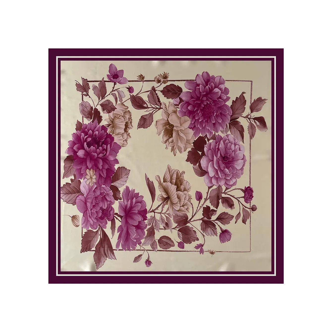 High-end Springsummer Square Scarf