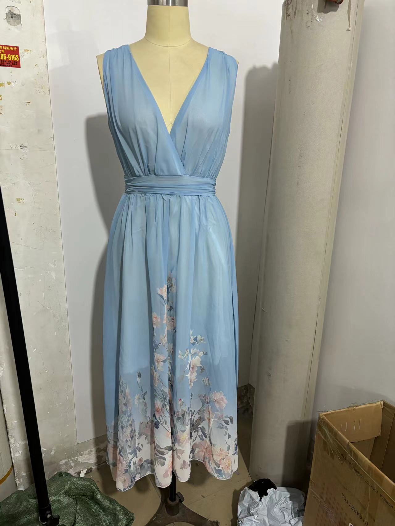 Evening Gown Elegant V-neck Cross-border Dress Evening Gown Elegant V-neck Cross-border Dress