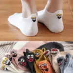 Anti-Chafing Low-Cut Slip-On Boat Socks, One Size Fits All