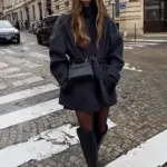 98cb7bf9-ef1f-4232-89ef-956d2994e974.webp Womens Wool Coat With Belt Mock Neck And Solid Color