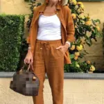 9999f665-6e63-4011-afe6-04f110af7583.webp Breathable Cotton Linen Cropped Harem Pants Set for Women