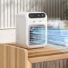 Humidifying Portable Air Cooler Fan with Touchscreen USB