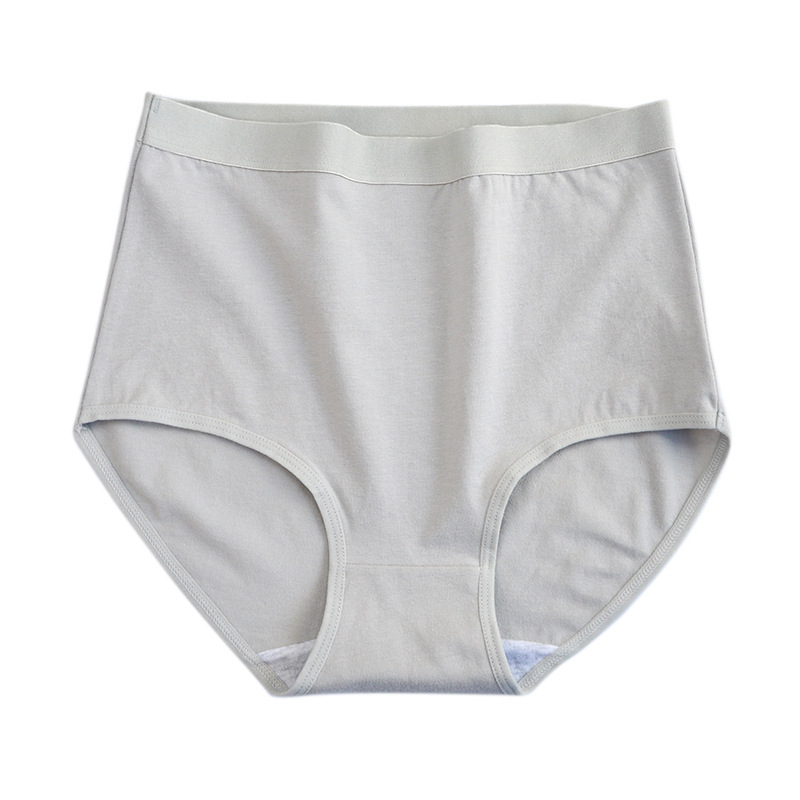 High-Waist Cotton Women’s Belly Shaping Panties, Plus Size