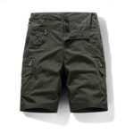 Loose Straight Summer Plus Size Trend Casual Multi-bag Pure Cotton Workwear Shorts Men