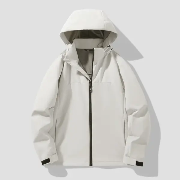 Outdoor Couple's Hardshell Jacket Single-Layer Hiking Coat Outdoor Couple's Hardshell Jacket Single-Layer Hiking Coat