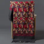 9b8dcd9c-f6c6-4fc3-8a48-415973cc48db.webp Rich Red Embroidered Winter Scarf For WomenSpringtime Blossoms All Around