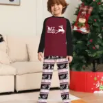 Coordinated Christmas Deer Family Set for Women, Cotton