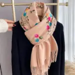 Warm, Dust-Proof Long Tassel Scarf for Women - 200 x70 cm