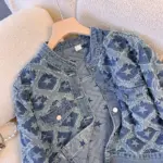 Loose-fitting Cropped Jacket For Petite Women