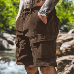 European-size Summer Work Shorts Men's Casual Pants