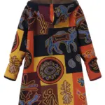 9f30c786-bd9d-4258-9046-0ceaa1031a60.webp Retro Warm Printed Pocket Thick Zippered Hooded Coat