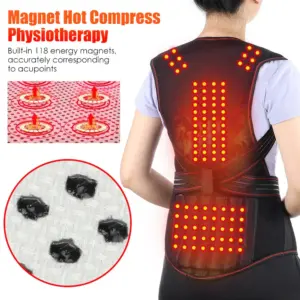 Fever Magnet Tourmaline Shoulder & Waist Support Vest-Belt