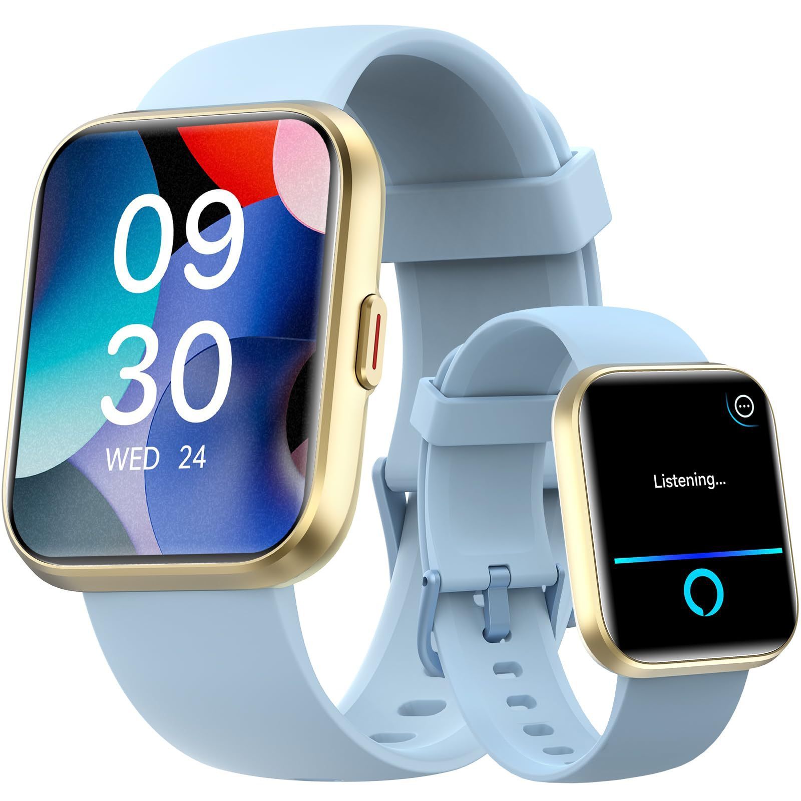 Bluetooth Calling Smart Sports Watch with Heart Rate & BP