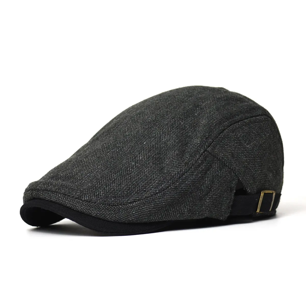 Warm Fleece-Lined Men’s Beret for Fall & Winter, Windproof Warm Fleece-Lined Men’s Beret for Fall & Winter, Windproof