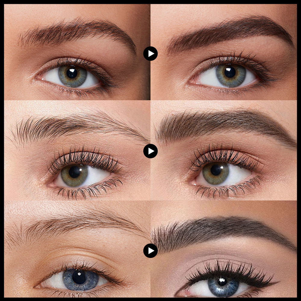 Waterproof Sweat-Proof Eyebrow Pencil with 3 D Carving Line Waterproof Sweat-Proof Eyebrow Pencil with 3 D Carving Line