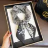Chanel Style Daisy Black