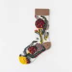 Summer New Thin Glass Silk Fashion Socks