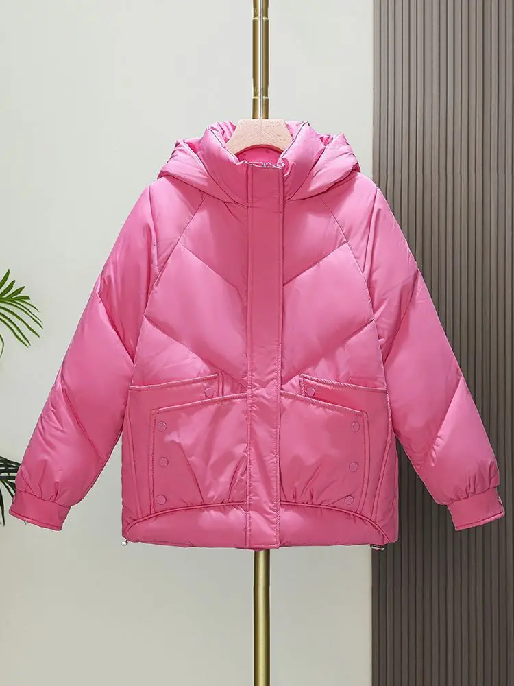 Women’s Hooded Padded Short Jacket, Chenille & Silk Cotton Women’s Hooded Padded Short Jacket, Chenille & Silk Cotton