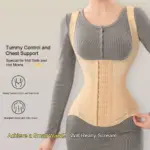 a3d5fd22-17a2-4989-b629-a22ff68a77ed_fine.webp Breathable Mesh Posture Support Vest with Cinched Waist
