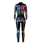 a4bd7493-89d4-4dad-b6ed-85225cdce7e2.webp Skeleton Digital Women's Printed Wear Tight Long Sleeve Jumpsuit
