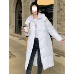 a5daa7a3-21ae-406a-87cb-b89f00a80a24.webp Warm Hooded Relaxed-Fit Knee-Length Padded Cotton Coat