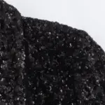 Women's Beads Decoration Slim Fit Blazer