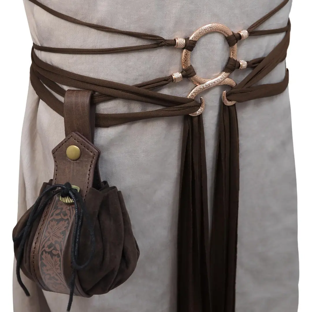 Medieval Revival Belt for Halloween Viking Decor, 80 in Medieval Revival Belt for Halloween Viking Decor, 80 in