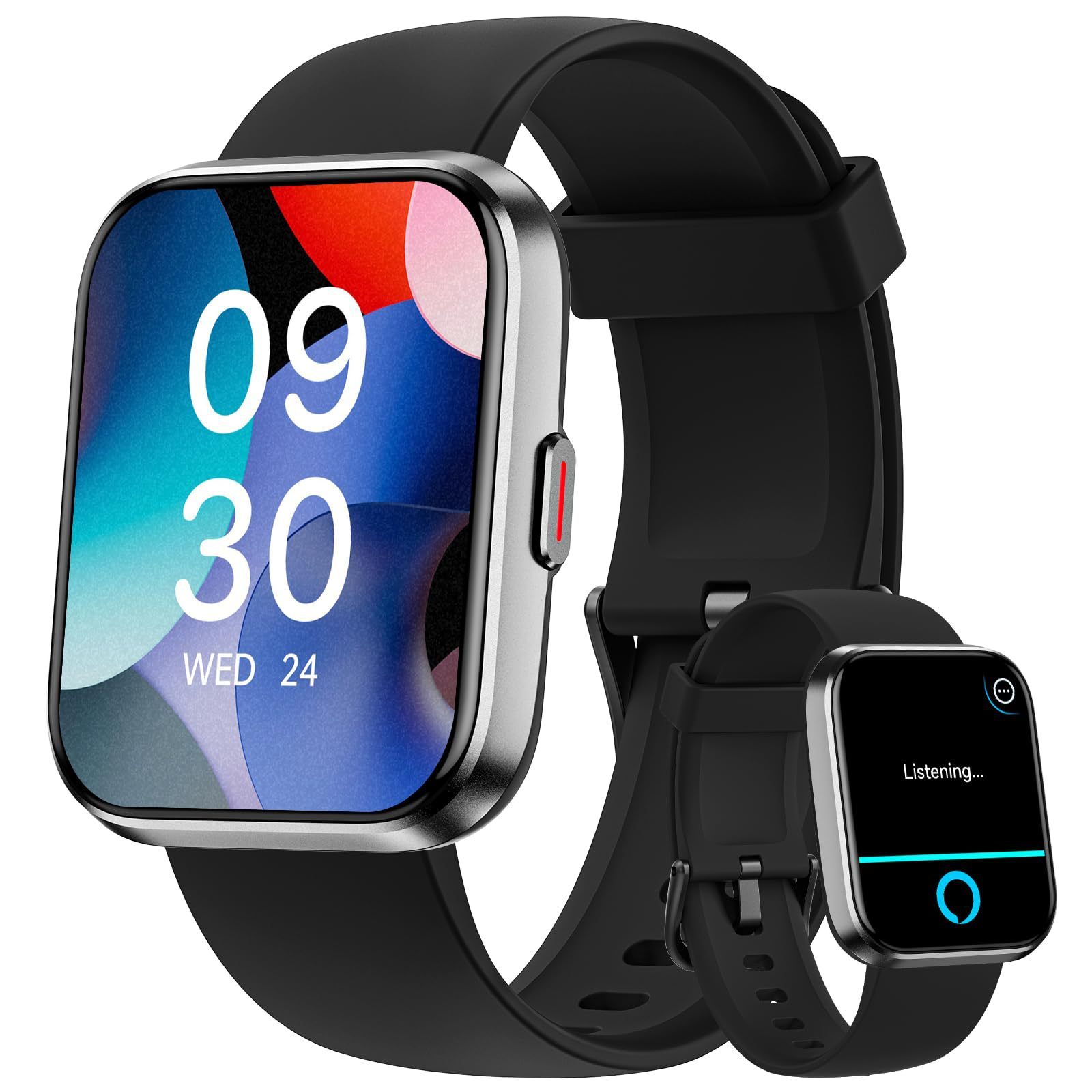 Bluetooth Calling Smart Sports Watch with Heart Rate & BP