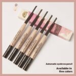Waterproof Sweatproof Micro-Thin Eyebrow Pencil, Double-Ended