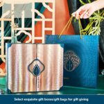 Portable 12-Piece Ladies Makeup Kit Set in Blue Gift Bag