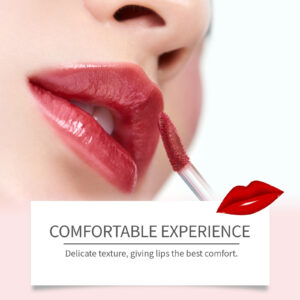 Moisturizing Non-Stick Lip Gloss, Portable 4 ml Orange