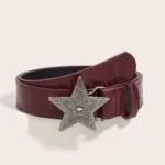 Personalized Subculture Black Waist Belt
