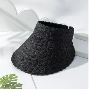 Summer And Spring Women's Wide-brimmed Sun-protective Casual Straw Hat Suitable For Outdoor Travel, Mountain Climbing And Daily Commuting Summer And Spring Women's Wide-brimmed Sun-protective Casual Straw Hat Suitable For Outdoor Travel, Mountain Climbing And Daily Commuting