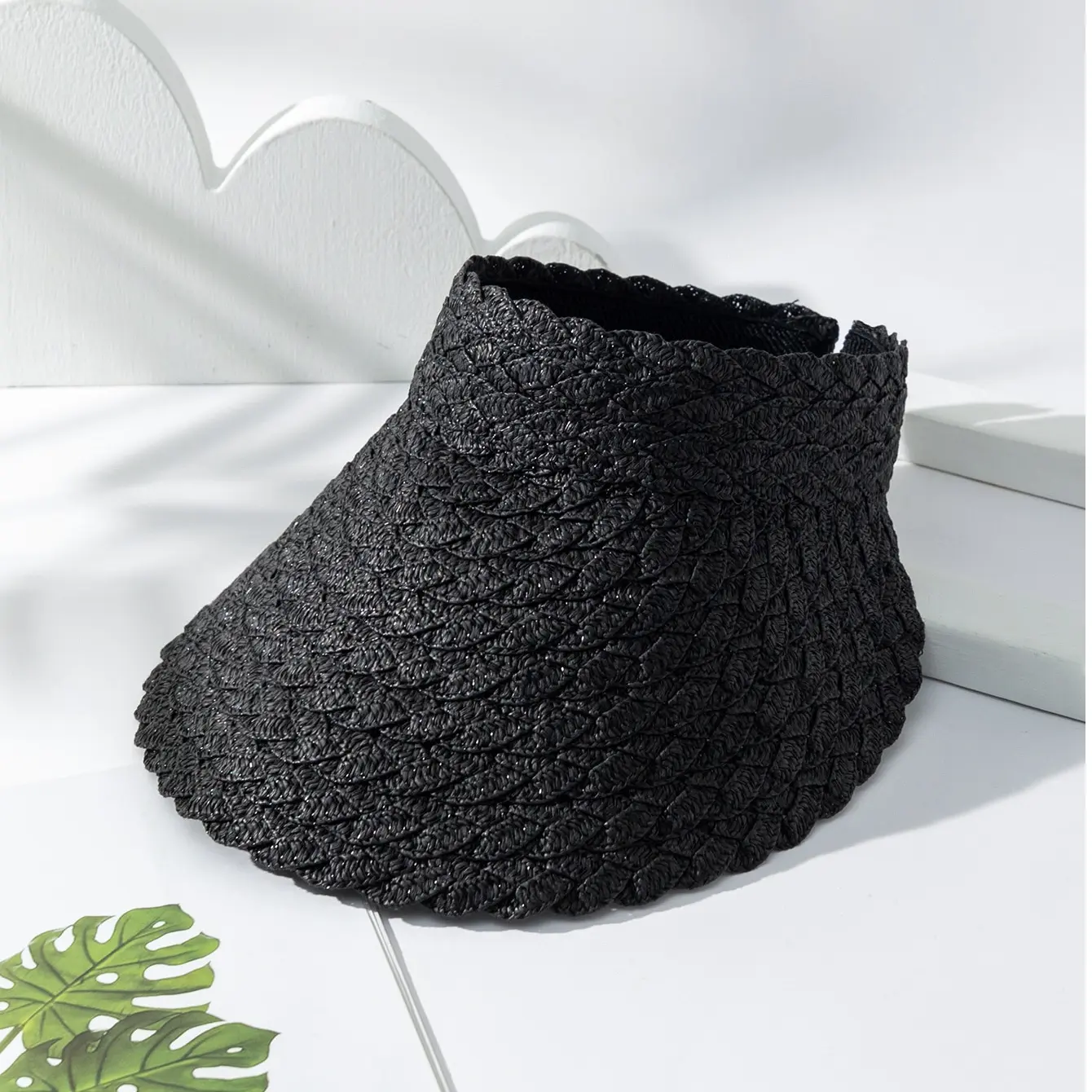 Summer And Spring Women's Wide-brimmed Sun-protective Casual Straw Hat Suitable For Outdoor Travel, Mountain Climbing And Daily Commuting Summer And Spring Women's Wide-brimmed Sun-protective Casual Straw Hat Suitable For Outdoor Travel, Mountain Climbing And Daily Commuting
