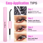 DIY Cluster False Eyelashes Mixed Pack 9-16 mm 30 D/40 D - 14 Rows
