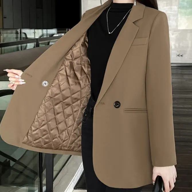 Thickened Coat Women's Casual Professional Blazer