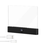 Rechargeable LED Tablet Reading Light with 3 Colors & Timer