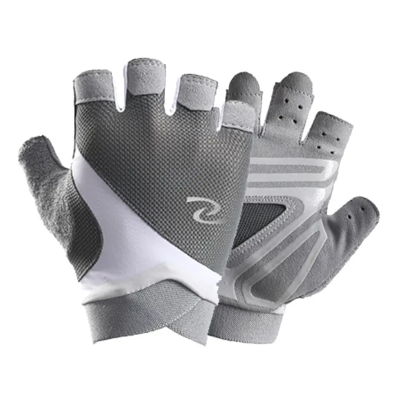 Shock-Absorbing Half Finger Fitness Training Gloves for Grip
