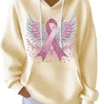 Women's Hooded Long-sleeved Pullover Shirt