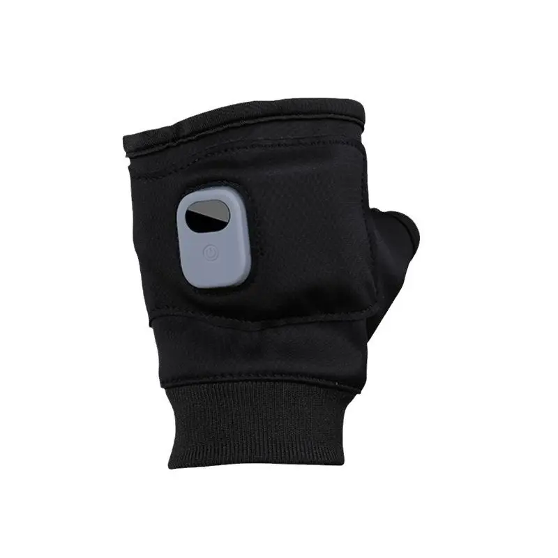 Adjustable USB Heated Warm Gloves with Digital Display
