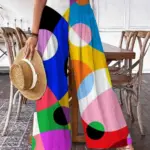 Plus-size Casual Wide-leg Pants For Women