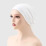 Adjustable Fit Women's Drawstring Hoodie Hat, Mercerized Cotton
