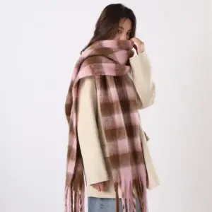 Womens Winter Scarf For WarmthPremium Faux Cashmere With A Luxurious Feel