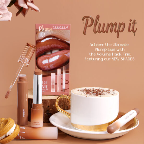 Waterproof Dewy Makeup Set Eyeliner & Lip Gloss Set