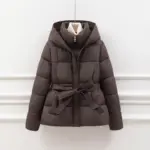 bccdaf1e-0d02-4051-874c-16dd60e74ac4.webp Women’s Slim-Fit Belted Puffer Coat with Hooded Drawstring