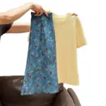 befbcaf5-ea6a-4dd9-a94f-77716fe1cc30.webp Floral Print A-Line Skirt for Women in Blue Polyester